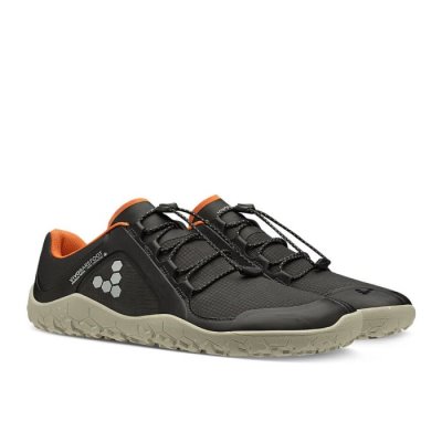 Vivobarefoot Primus Trail WX Firm Ground Schoenen Heren - Zwart Hardloopschoenen DAP342978